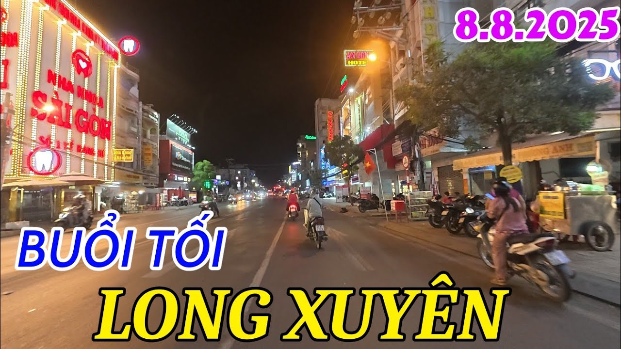 Dạo vài nơi ăn uống vui chơi Long Xuyên thời tiết oi bức tháng 8-2025