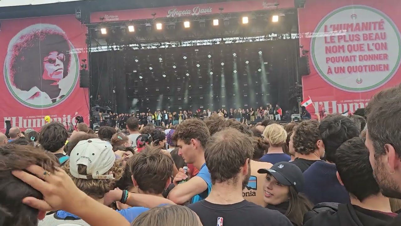 Fête de l'Humanité 610 000 personnes nouveau record pour l'édition 2025