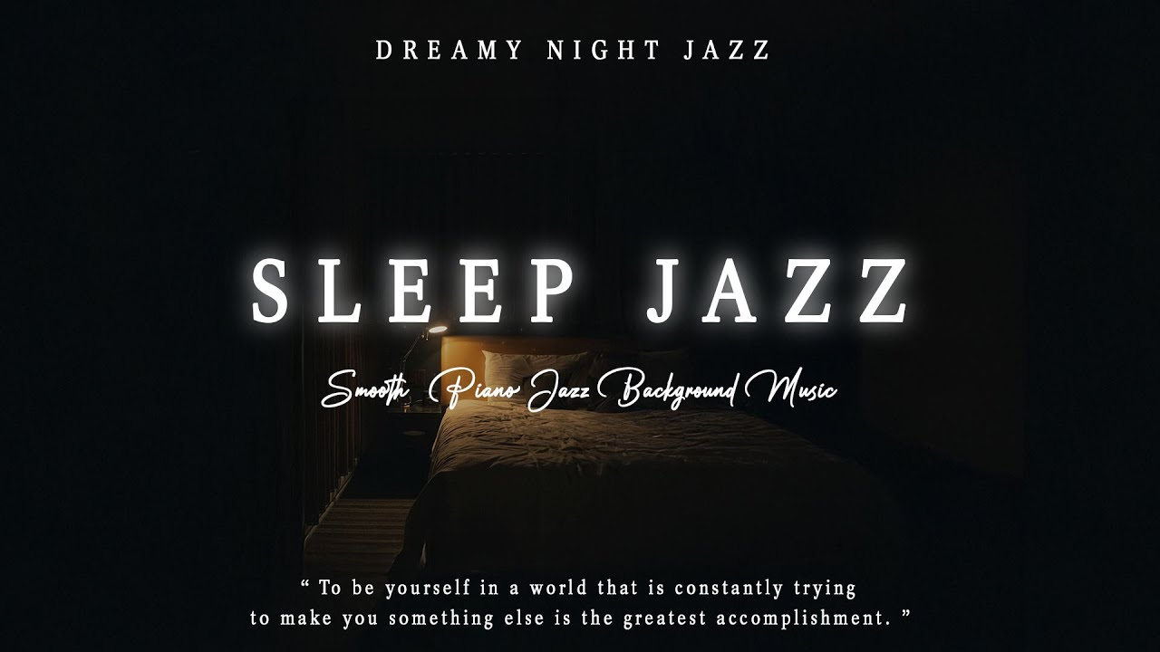 Bedroom Jazz Ambience | Soft Piano & Calm Jazz for Night Comfort and Deep Rest