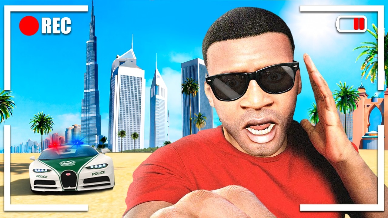 VOYAGER À DUBAI SUR GTA 5 ! (C'est gigantesque)