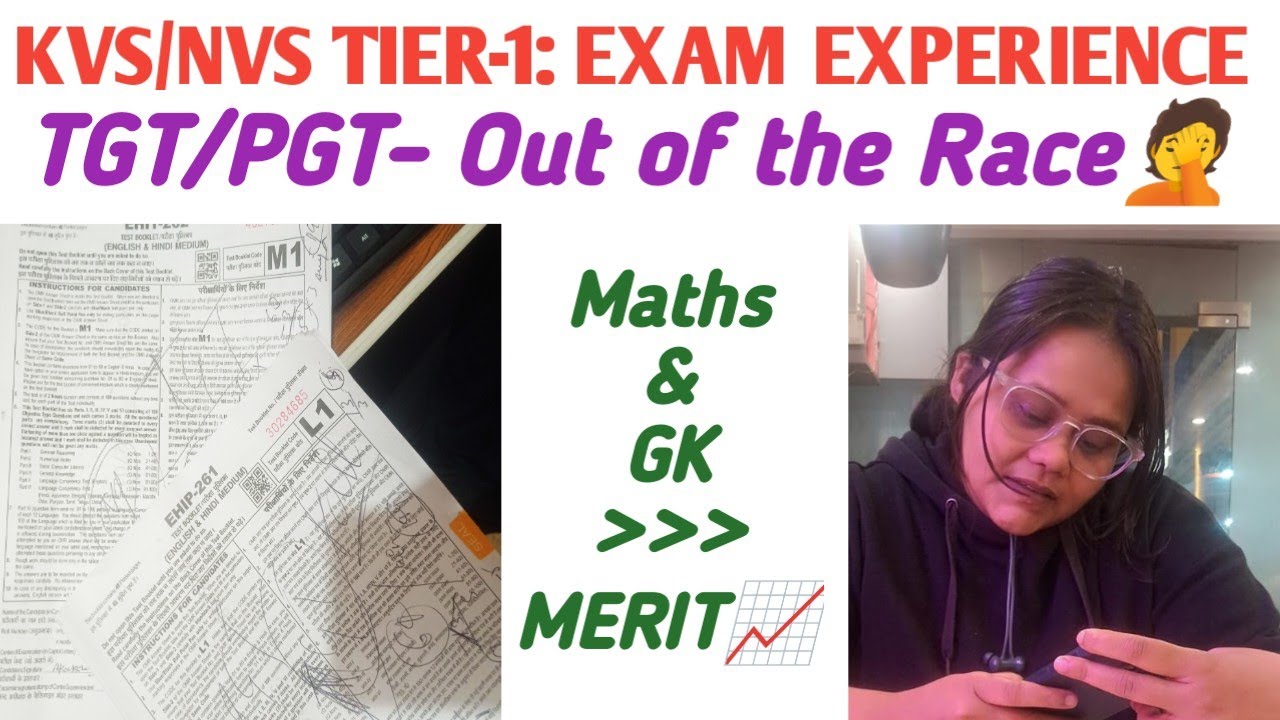 My KVS PGT TGT Exam Experience||📉No Idea #kvspgt #kvdreview #kvsanalysis #exam #pgt #kvstgt #kvsmath