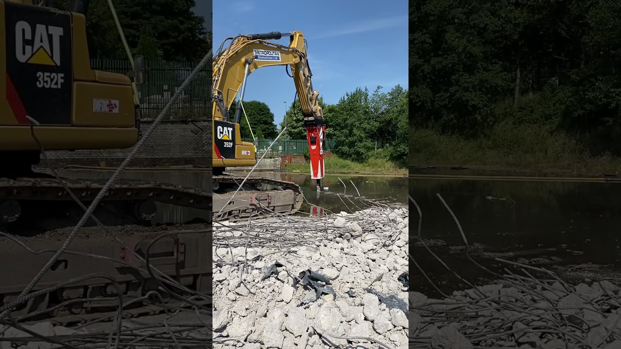 Rammer 5011E breaker #rammer #rammerhammer #breaker #hydraulichammer