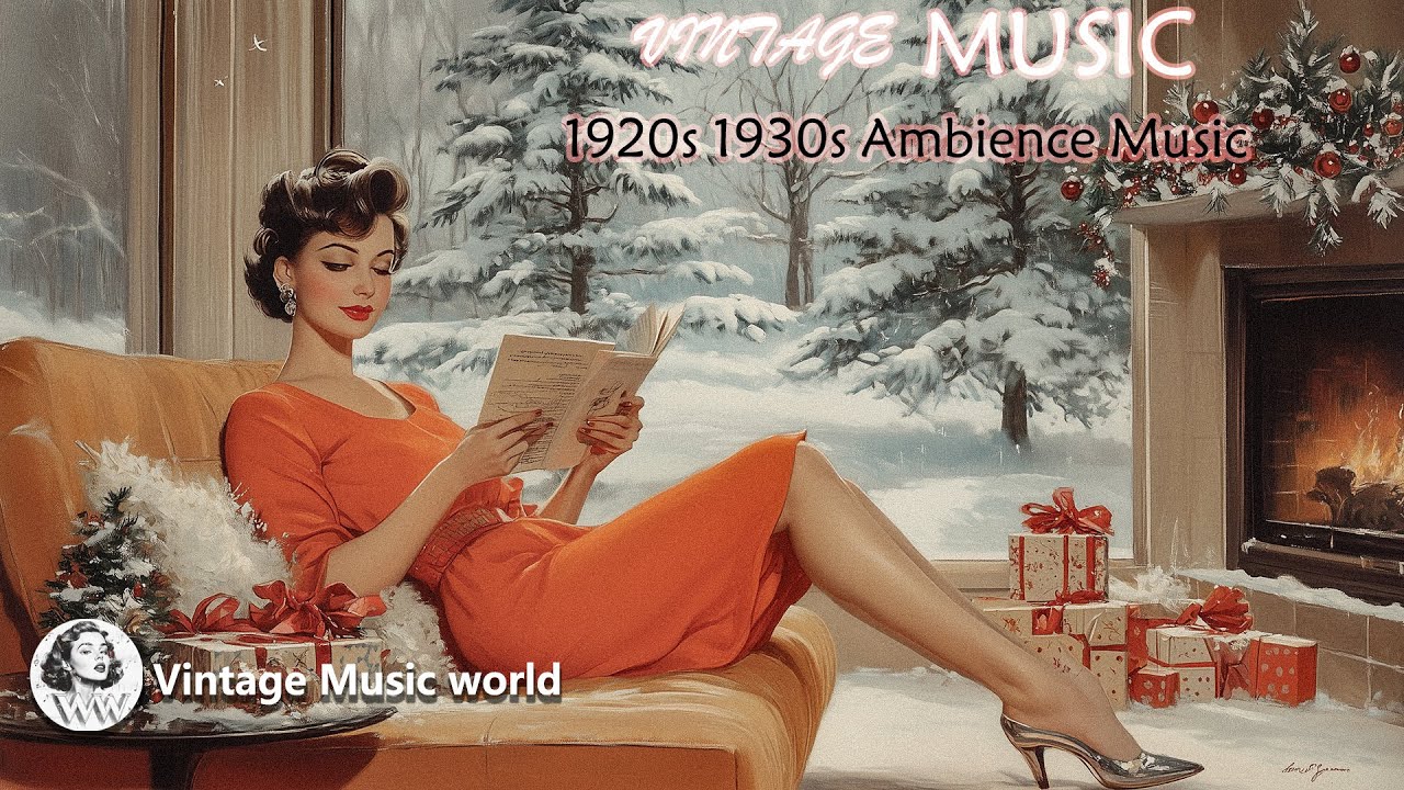 Chill Vintage Jazz for Winter Days ☕ | 30s–40s Music for a Cozy Afternoon Mood