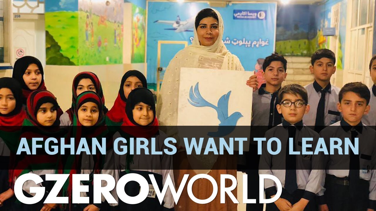 Afghan Girls Should Stay in School Despite Taliban Rule &mdash; Activist | GZERO Media