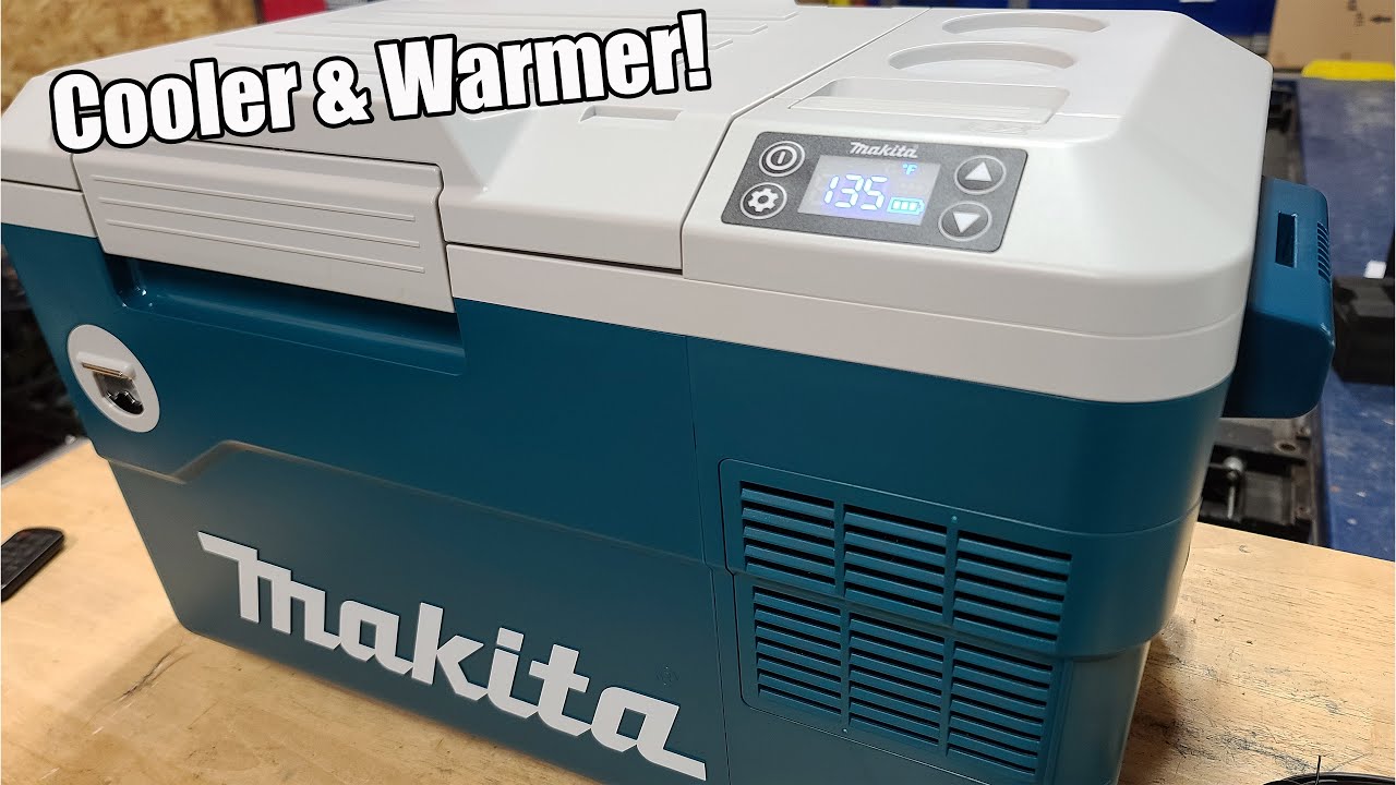 TESTED! MAKITA X2 LXT 12V/24V DC Auto, and AC Cooler / Warmer Box DCW180Z