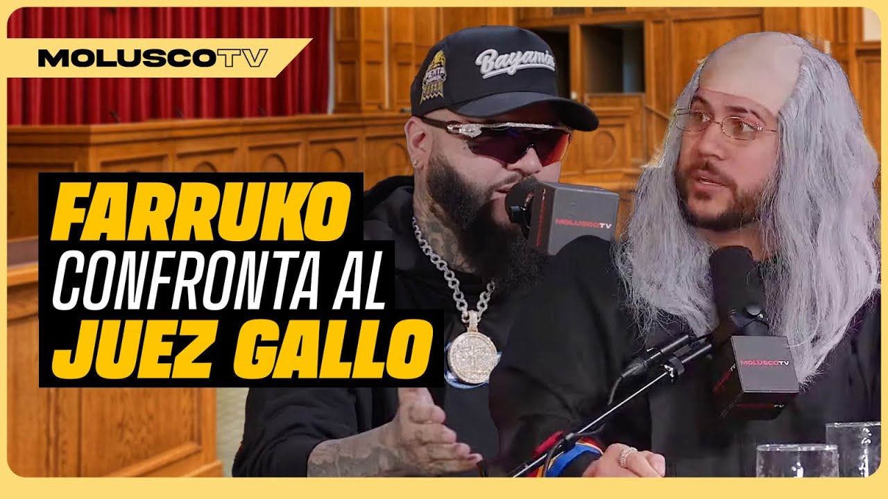 Farruko se sienta en el estrado del Juez Gallo/ caso de los regalos de San Valentin y Pina