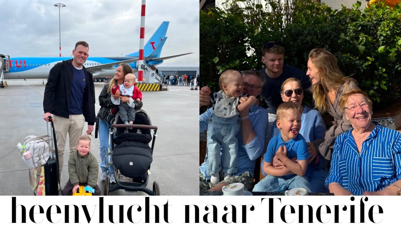 MET DE HELE FAMILIE OP VAKANTIE NAAR TENERIFE🌴☀️