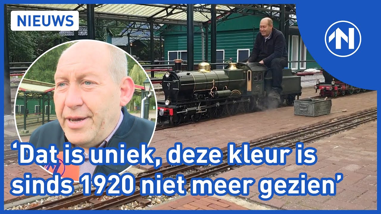 Nienoord Spoorwegen heeft twee nieuwe miniatuurlocomotieven