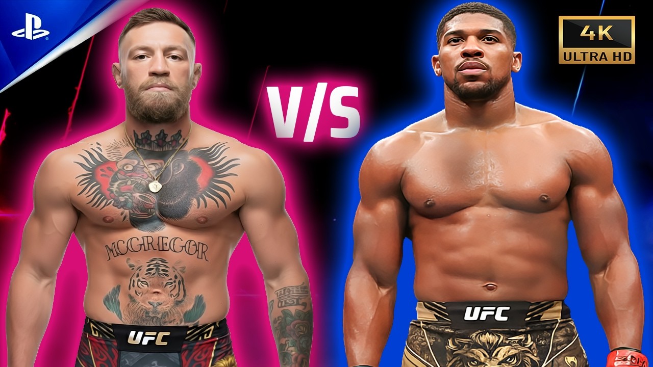MMA GOAT Conor McGregor Takes on Boxing Champ Anthony Joshua in EPIC Showdown
