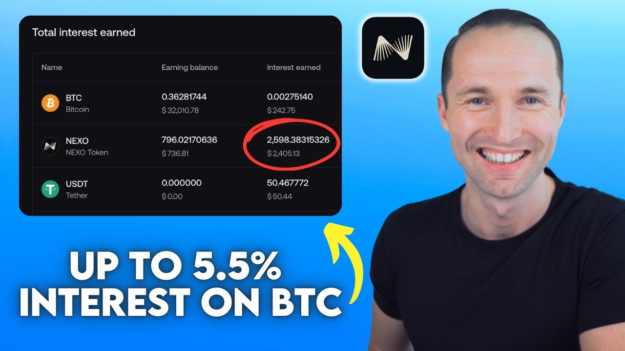Обновление информации о портфеле Nexo: какой процентный доход я получаю.