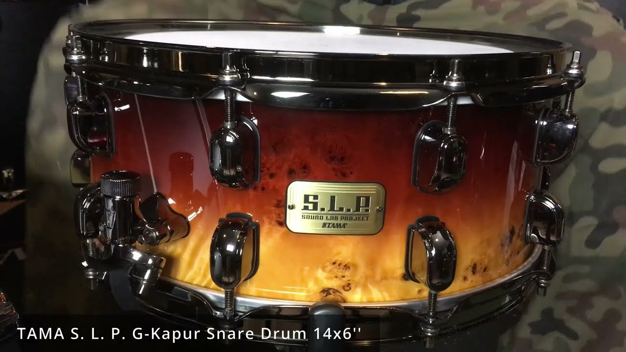TAMA S.L.P  G-Kapur (TAMA SNARE DRUM PROJECT)