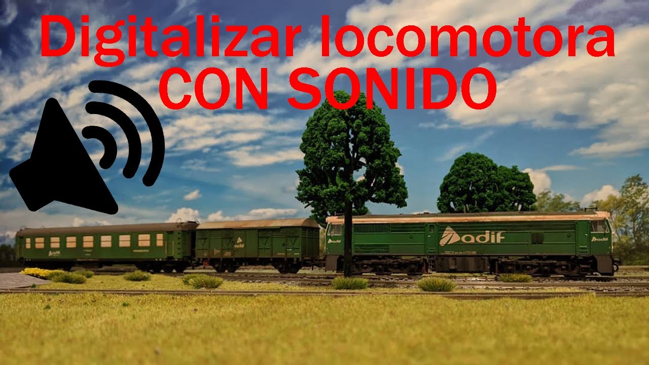 Digitalizar locomotora CON SONIDO - Electrotren Adif/Renfe 321(Alco) - Decoder D&H Carlos Nuñez Deza