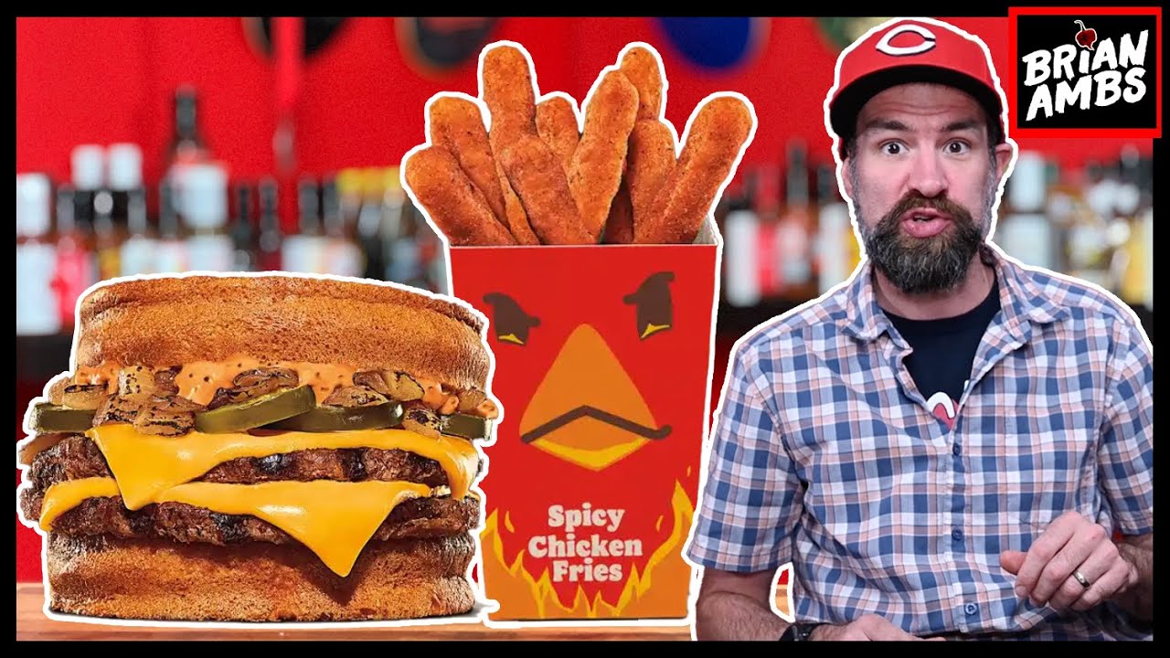 *NEW* Burger King Spicy Chicken Fries And Melt