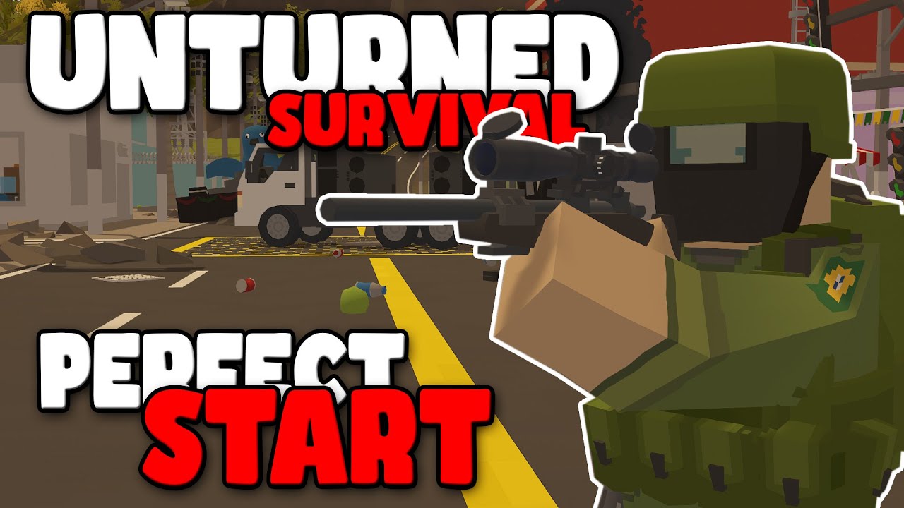 Unturned Rio Remastered - THE PERFECT START (Survival Ep. 1)