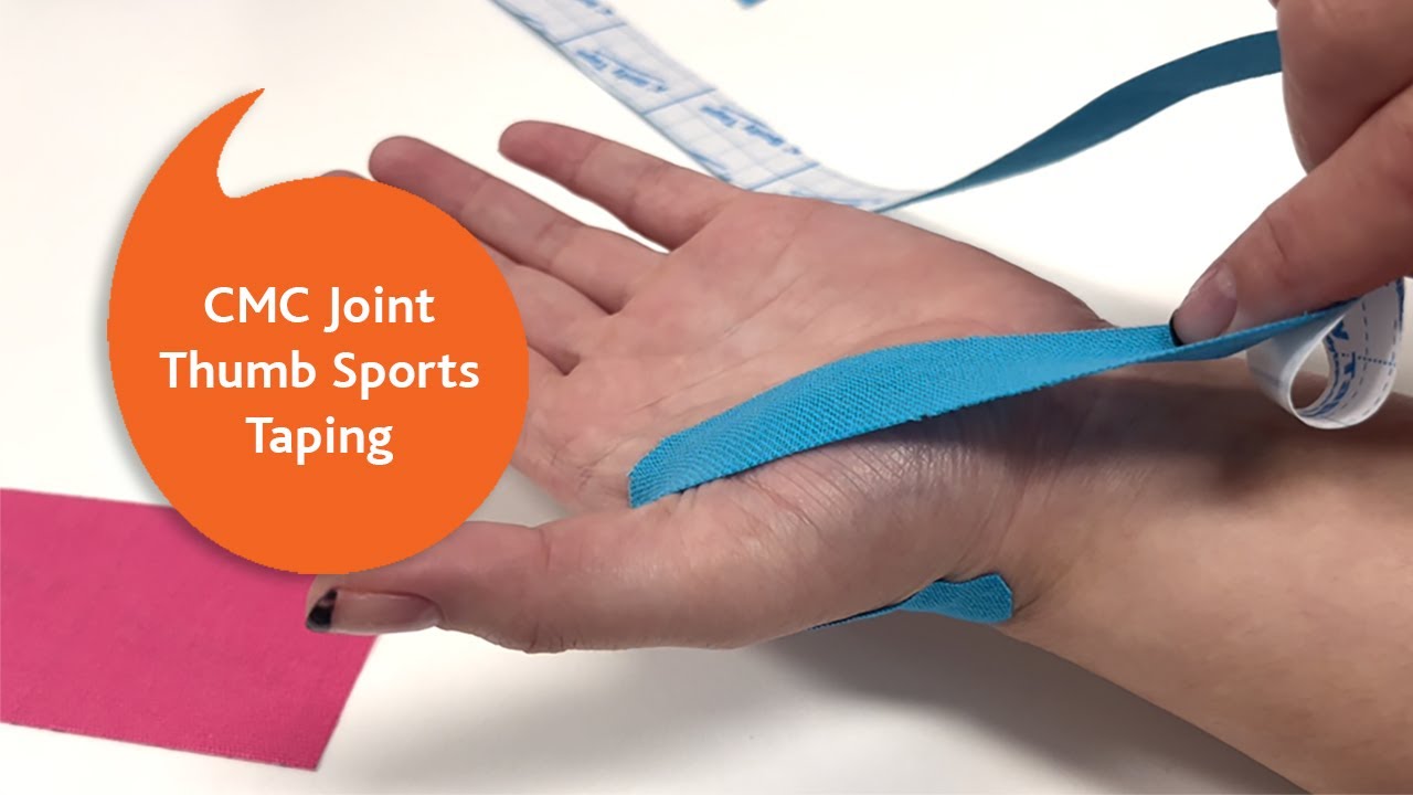 CMC Joint Thumb Sports Taping