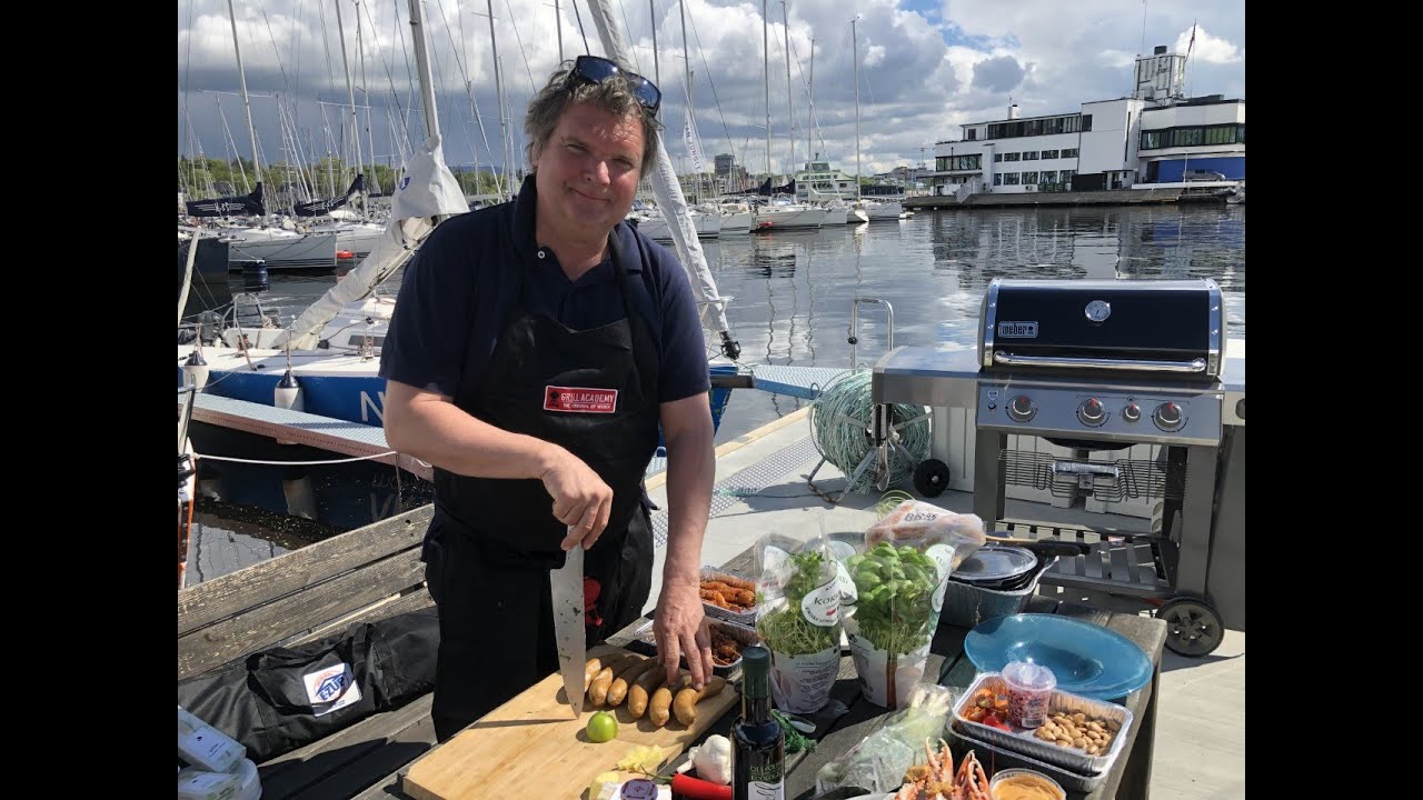 Bryggegrill med stjernekokk Bård Greni