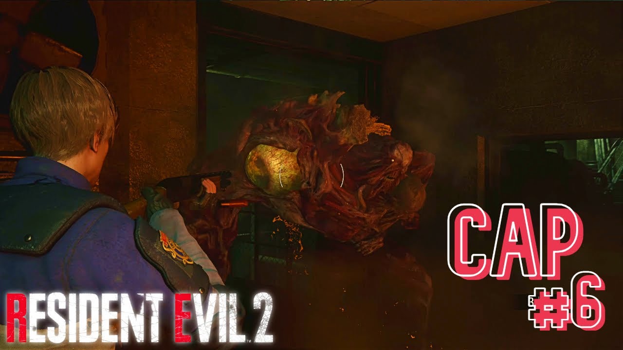 Pelea contra el doctor V2 para  rescatar a Ada Resident Evil 2 Remake (Capítulos cortos #6)