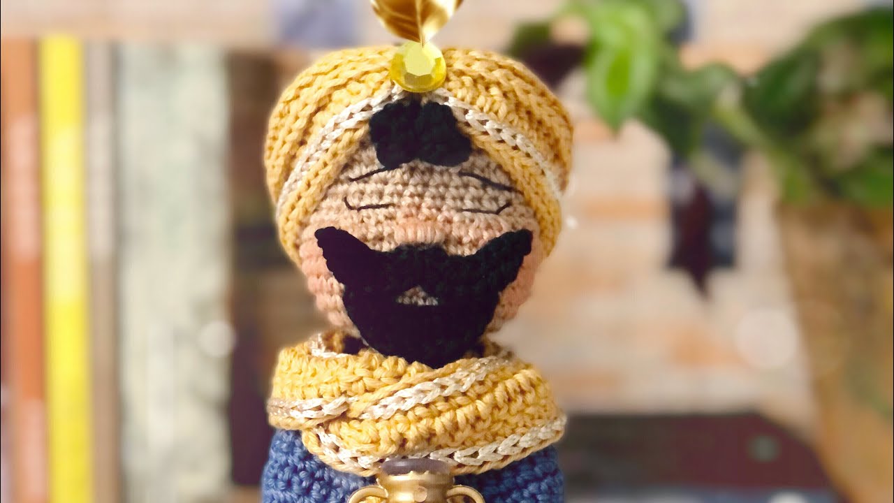Reis Magos amigurumi - Baltazar