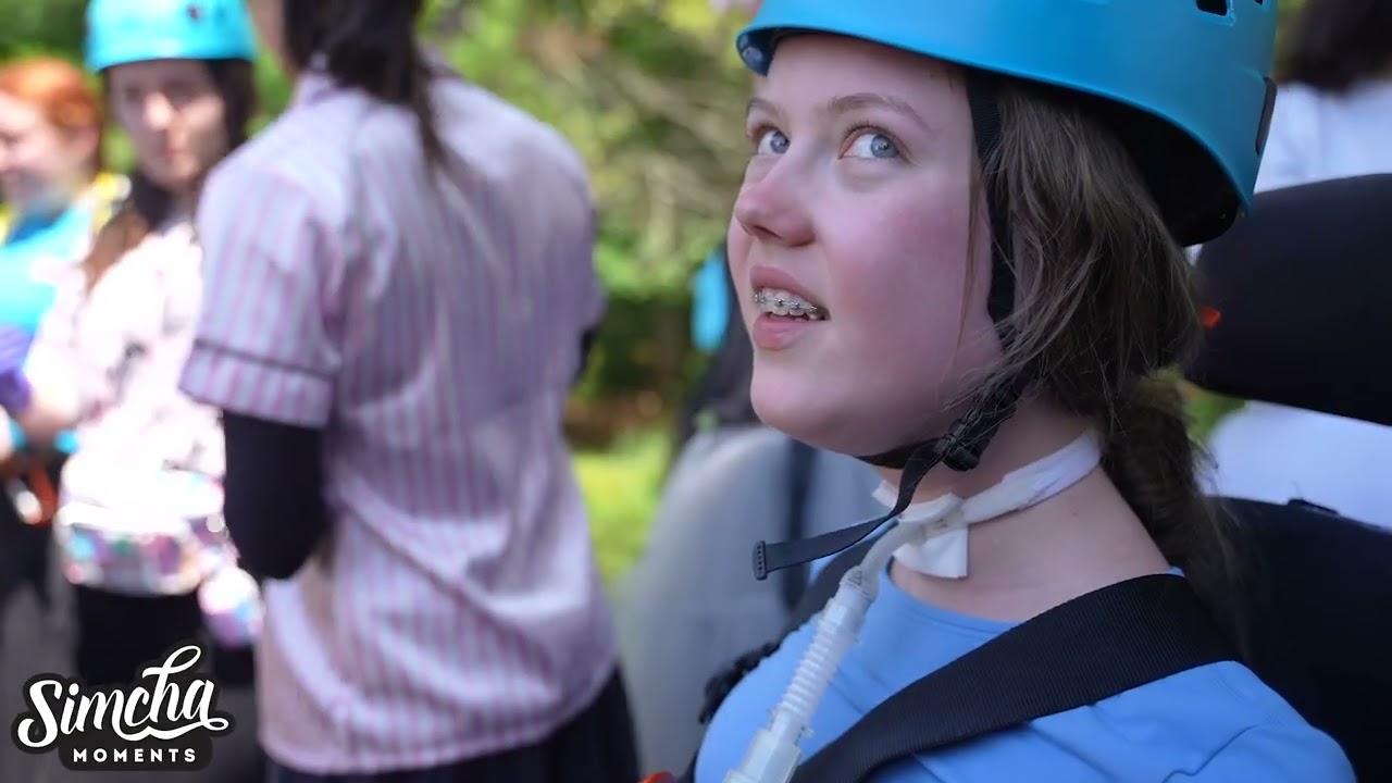 Simcha Moments: Greta's Zipline Adventure