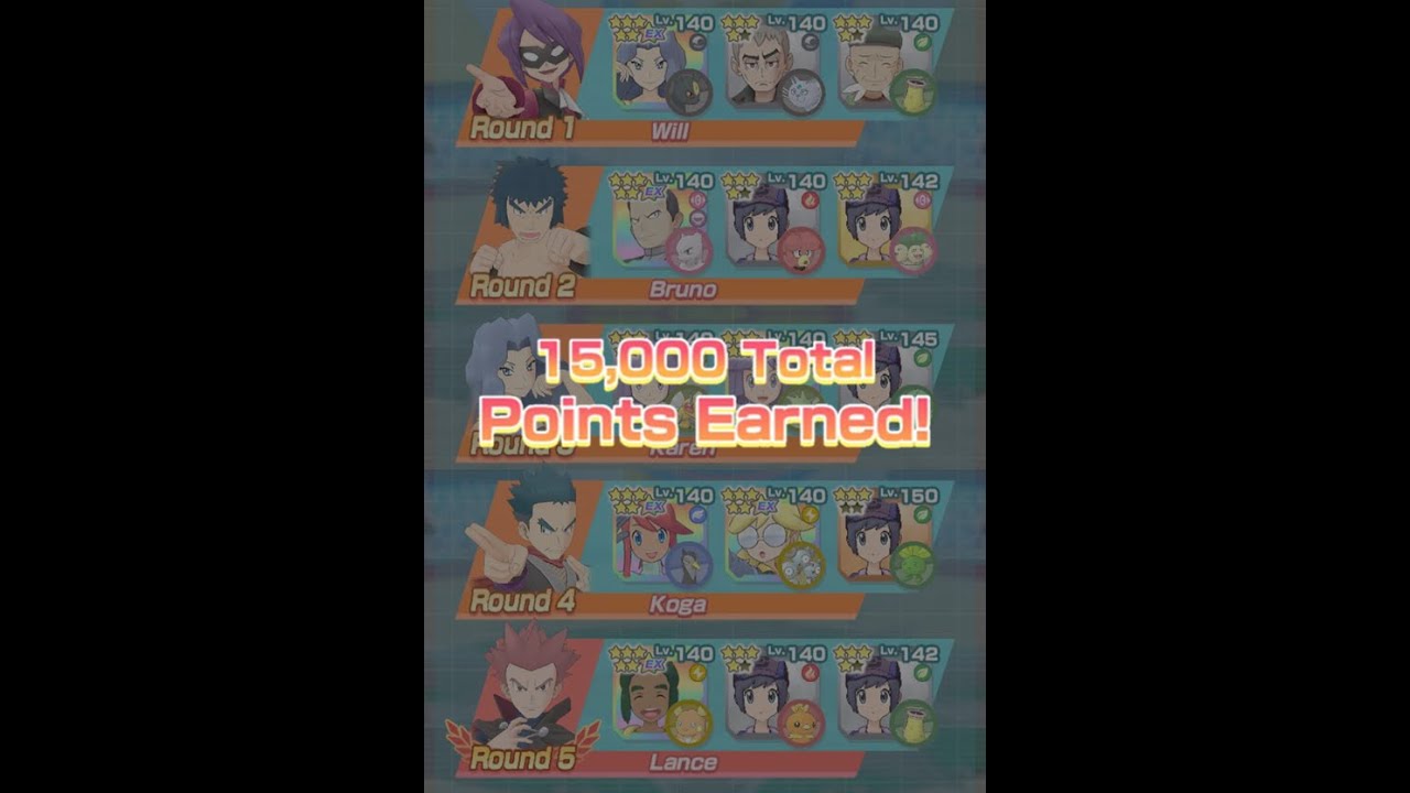 Champion Stadium Master Mode Johto Challenge Week 185 | 15,000 Points F2P Gameplay