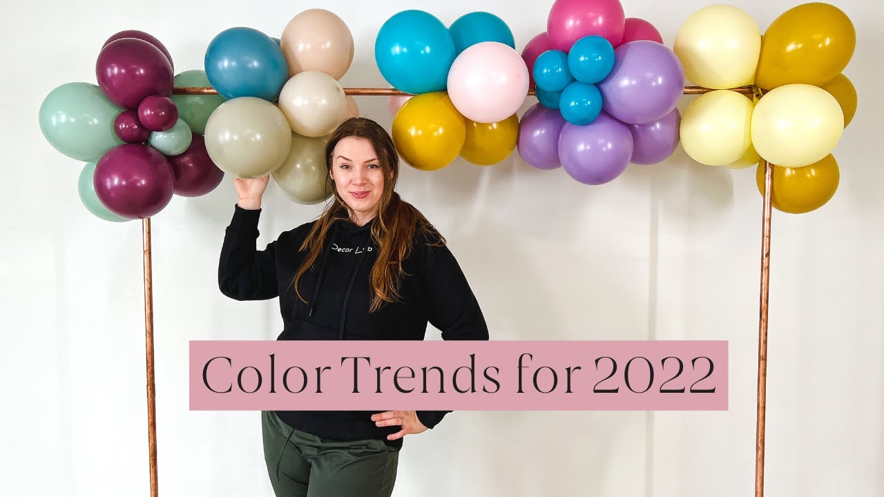 Balloon Color Trends for 2022 | Event and Party Design Ideas