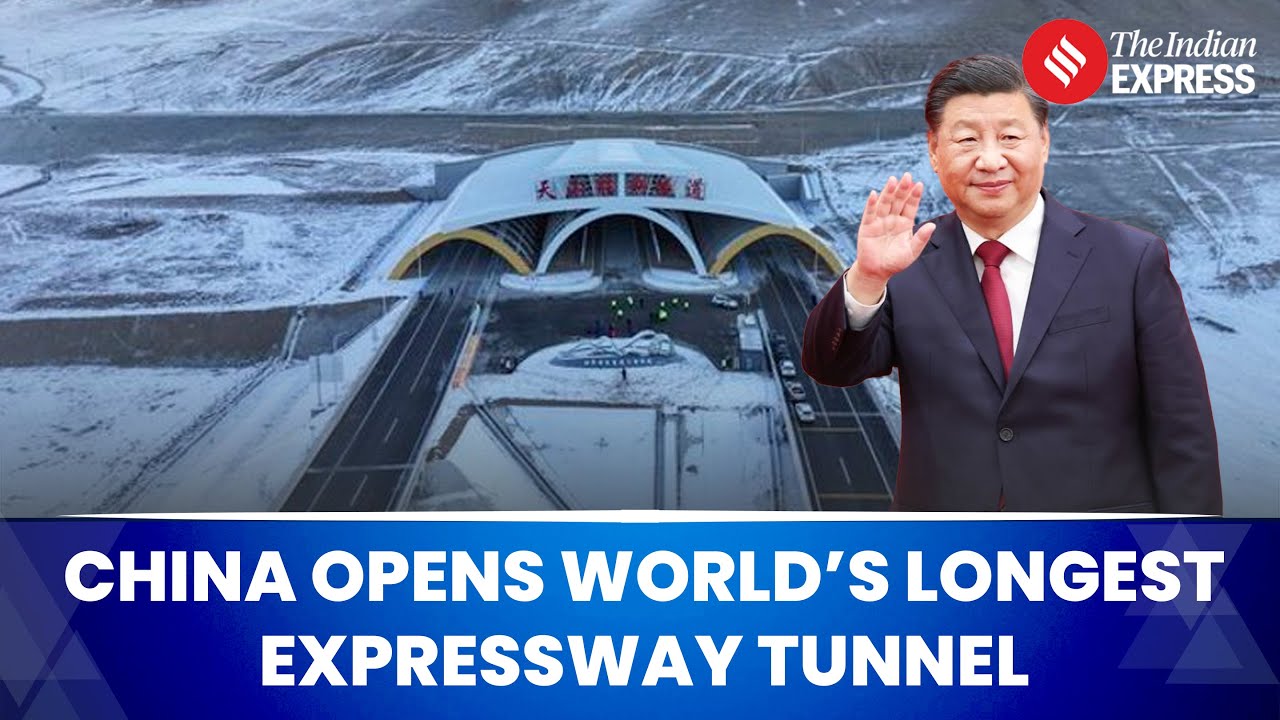 WATCH: China Opens World’s Longest Expressway Tunnel Through Tianshan Mountains