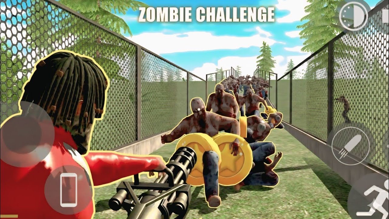 I play Indian Bikes Driving 3D | The zombie challenge ☠️😱
