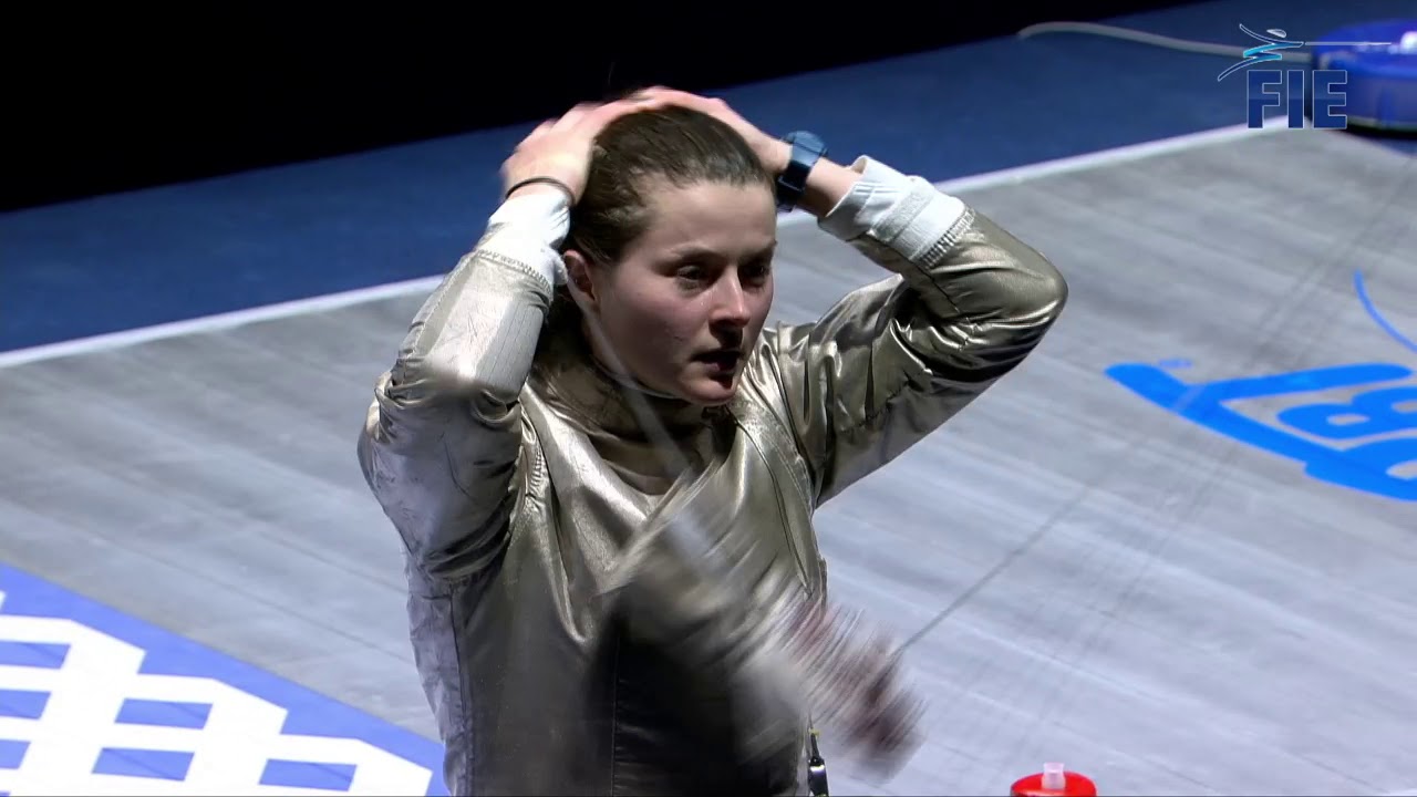 2021 151 T04 02 F S Individual Budapest HUN WC PODIUM BERDER FRA vs YOON KOR commentary