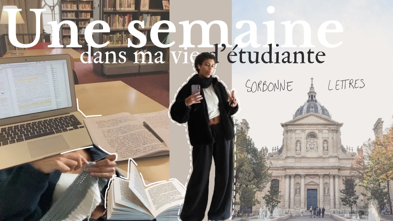 UNE (demi) SEMAINE DANS MA VIE D’ETUDIANTE
