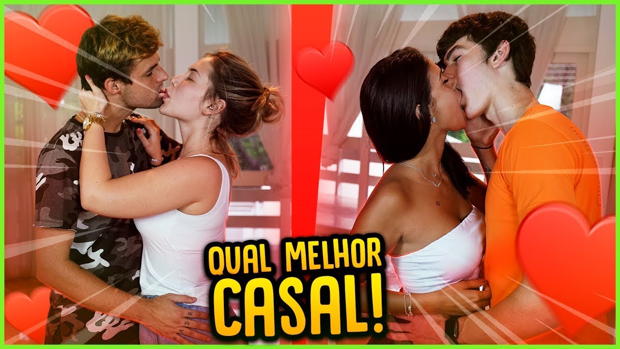 QUAL CASAL BEIJA MELHOR?! ( VIRZENDE VS JOANA ) [ REZENDE EVIL ]