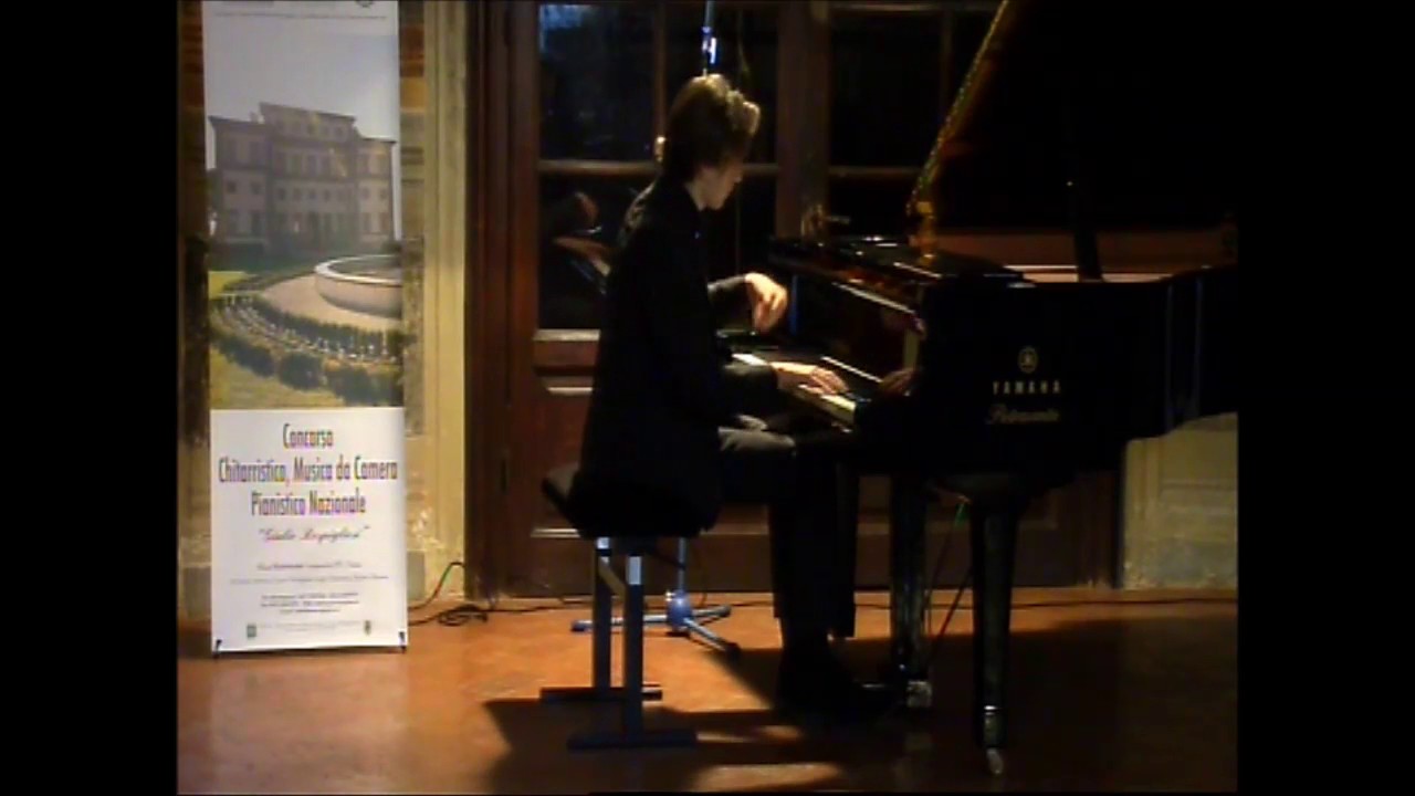 Stefano Zeitler, piano- Concorso Pianistico G. Rospigliosi