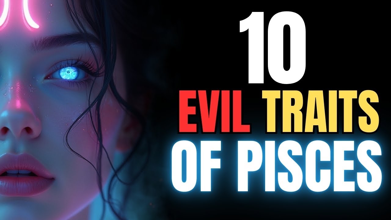 ♓ Pisces: Top 10 Evil Traits Revealed 🐟