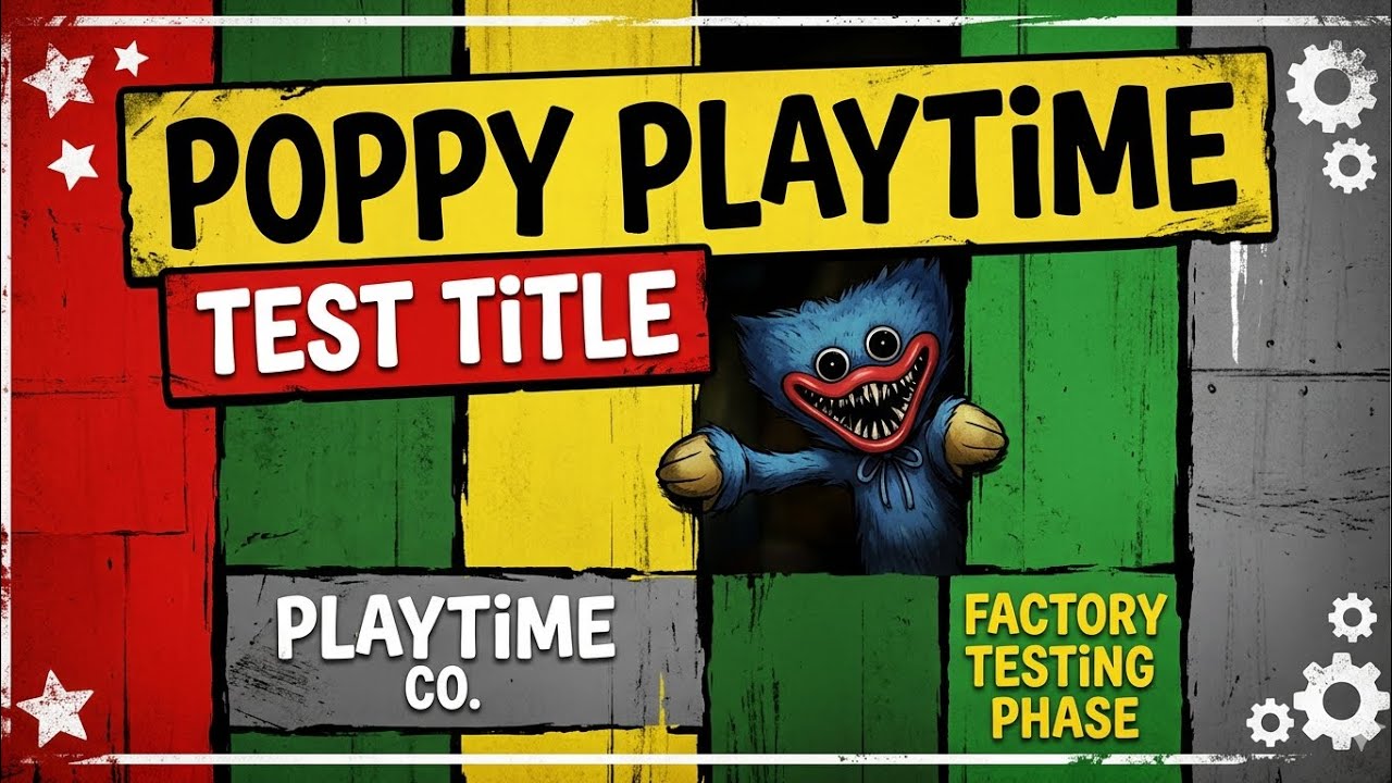 Playing poppy play time test part 3@chaysha6380