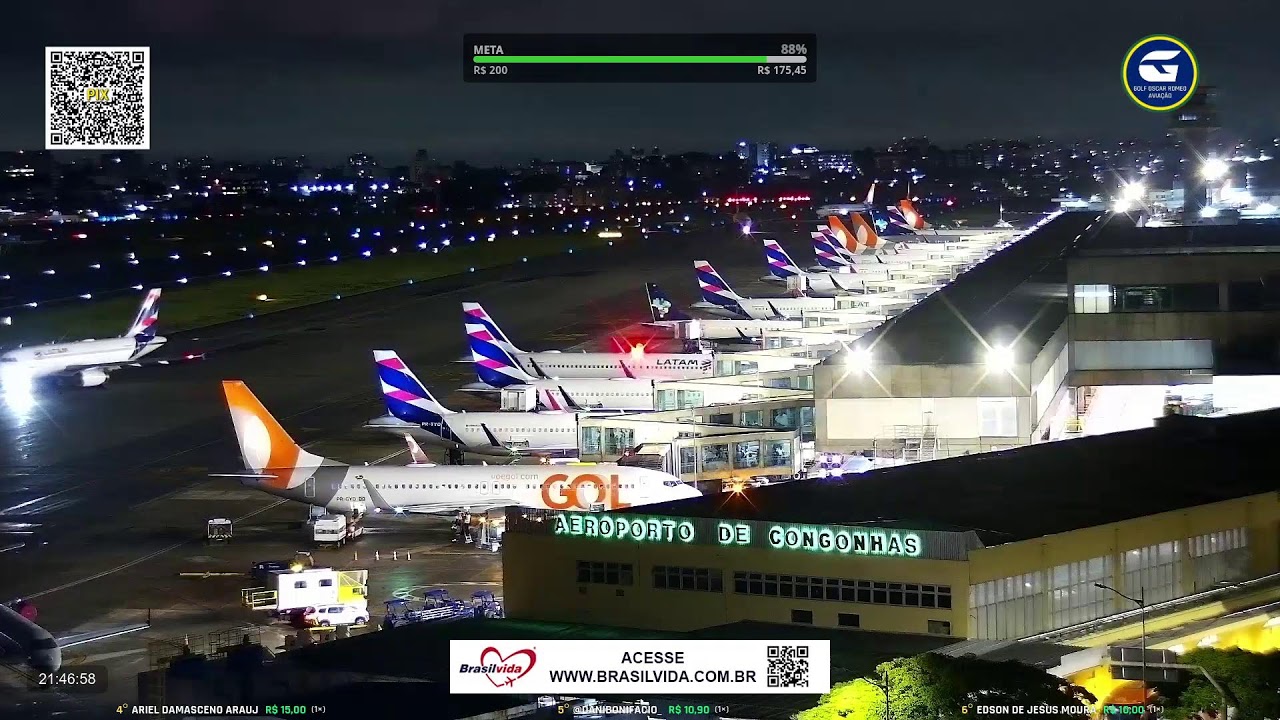 SBSP LIVE #2 - Aeroporto de S&atilde;o Paulo AO VIVO - CGH Airport - 04/02 Manh&atilde;