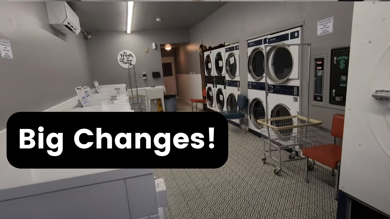 Huge Improvements At the Tiny Laundromat but Will they Help Sales?