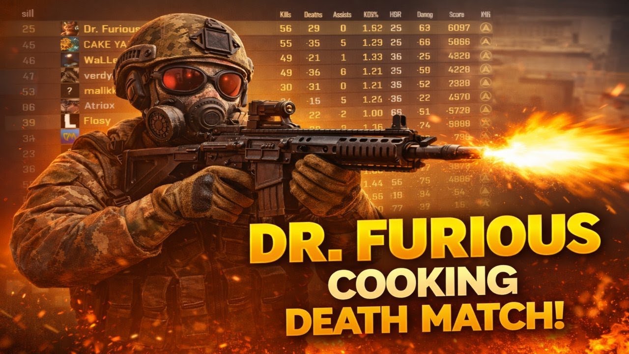 WHEN DR. FURIOUS STARTS COOKING… 🔥 CS2 DEATHMATCH