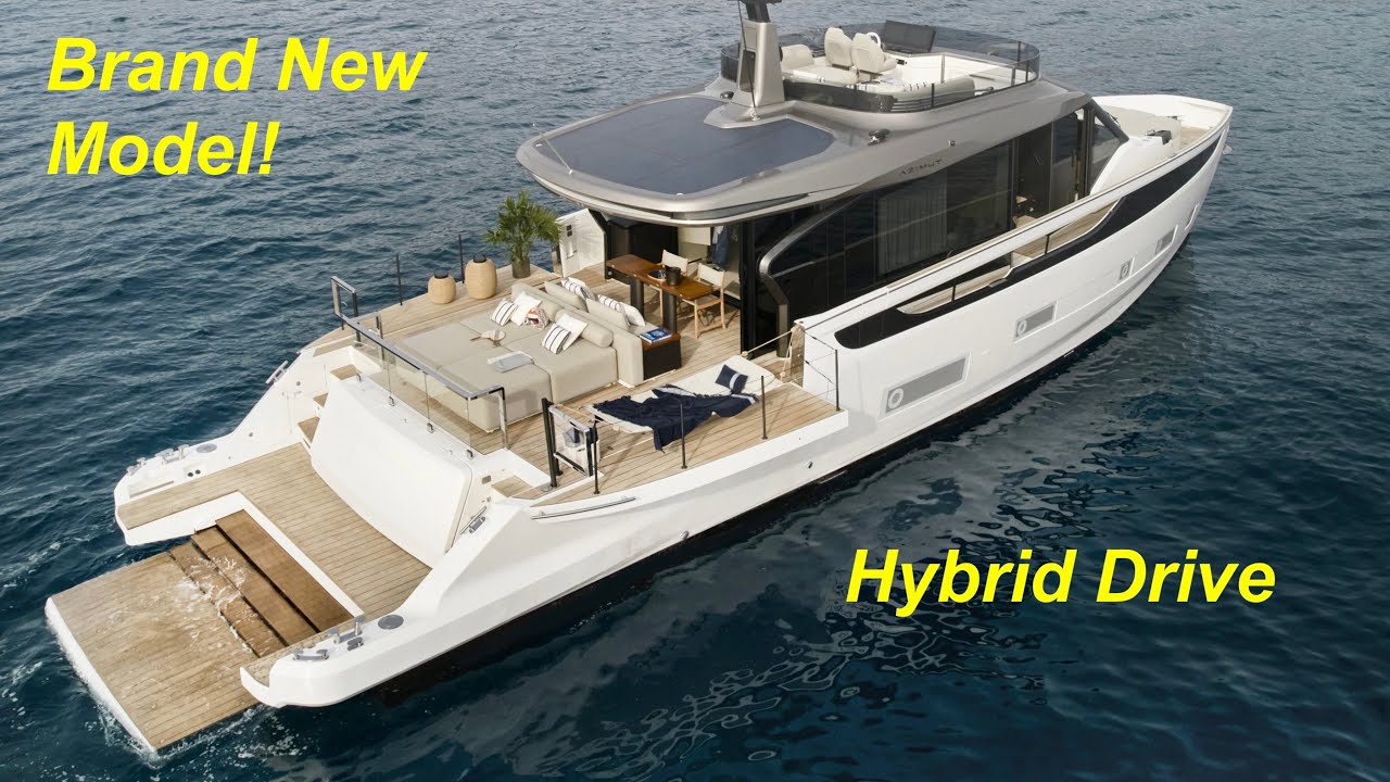 €3.5 Million Yacht Tour : Azimut Seadeck 7 Hybrid