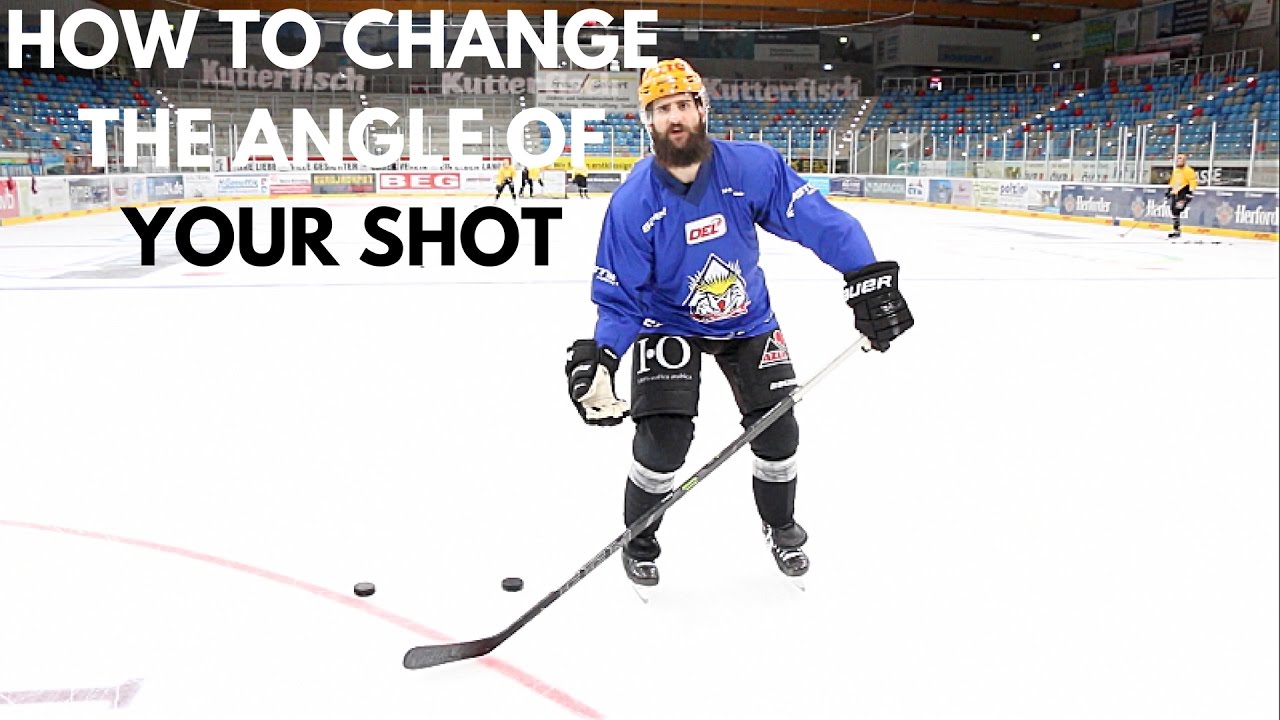MHH Hockey Tutorials - How To Change The Angle Of Your Shot
