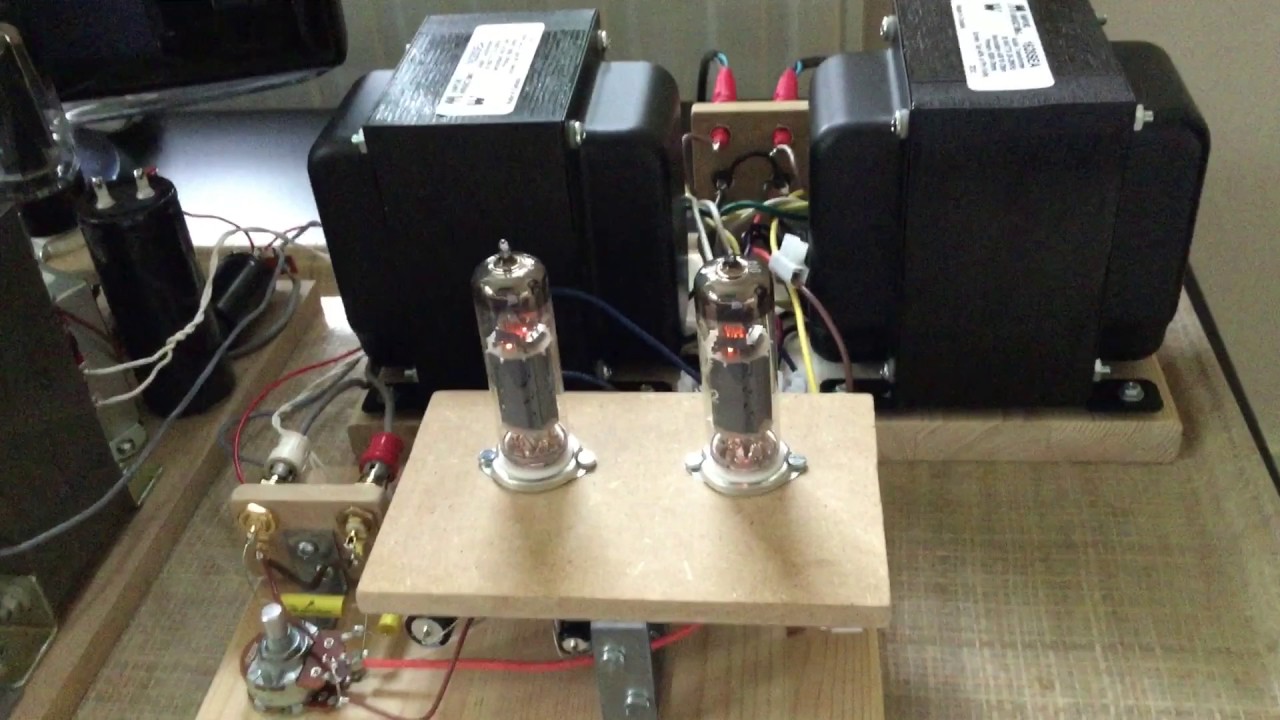 ECL82 Single ended ultra linear amplifier
