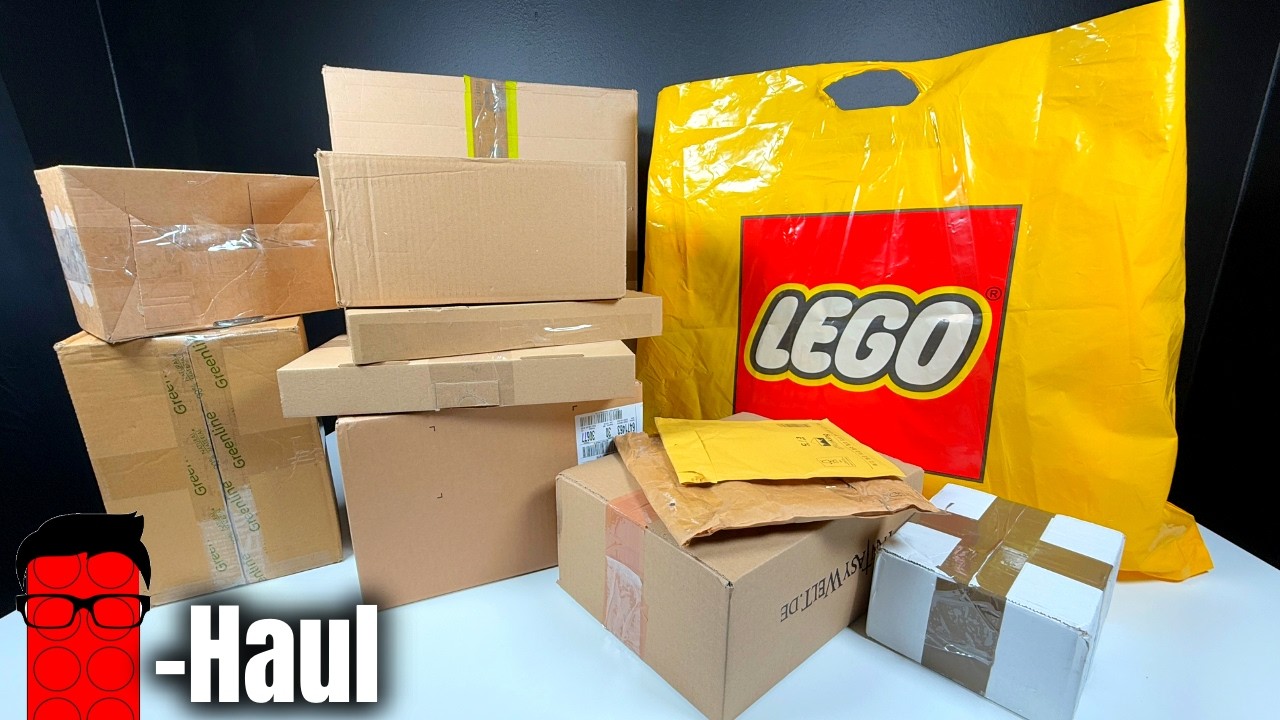 Dezember YouTube Einnahmen reinvestiert: XXL LEGO Haul! 😎