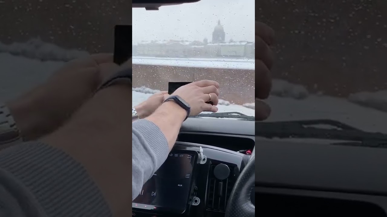установка камеры  обгона(комплект с присоской)