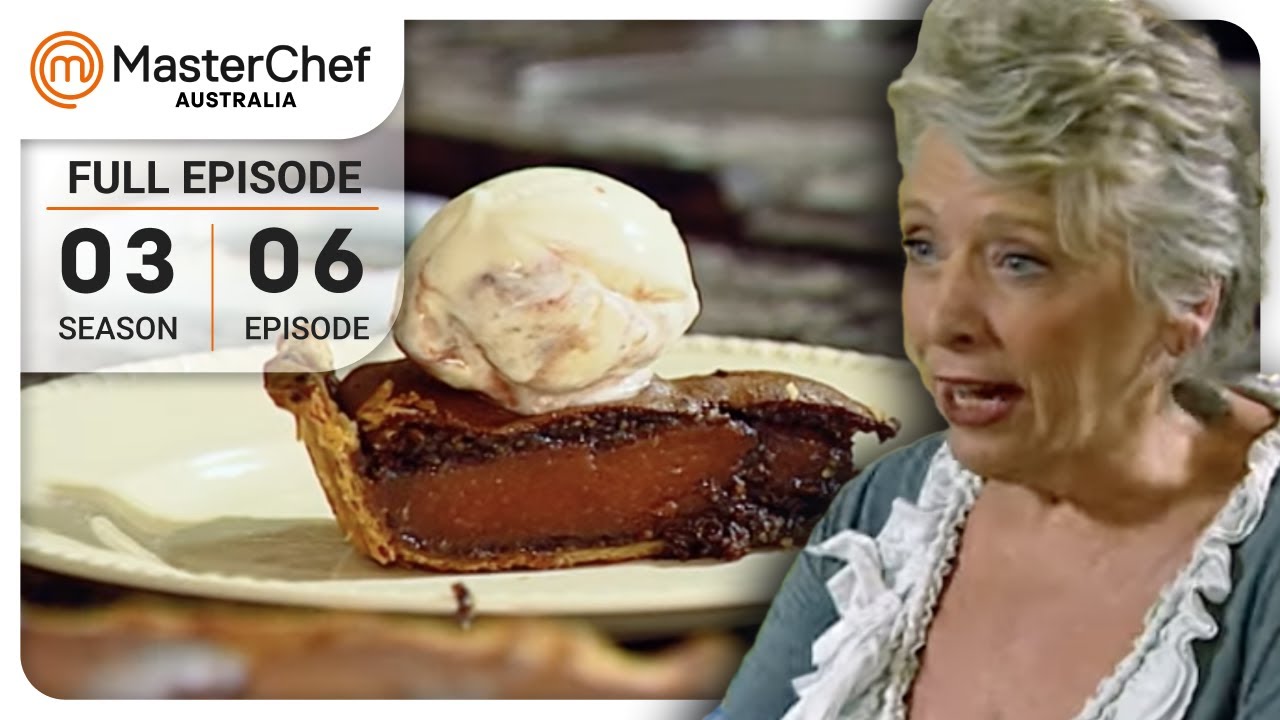 Mastering Quince Tarts with Maggie Beer! | MasterChef Australia | S03 E06