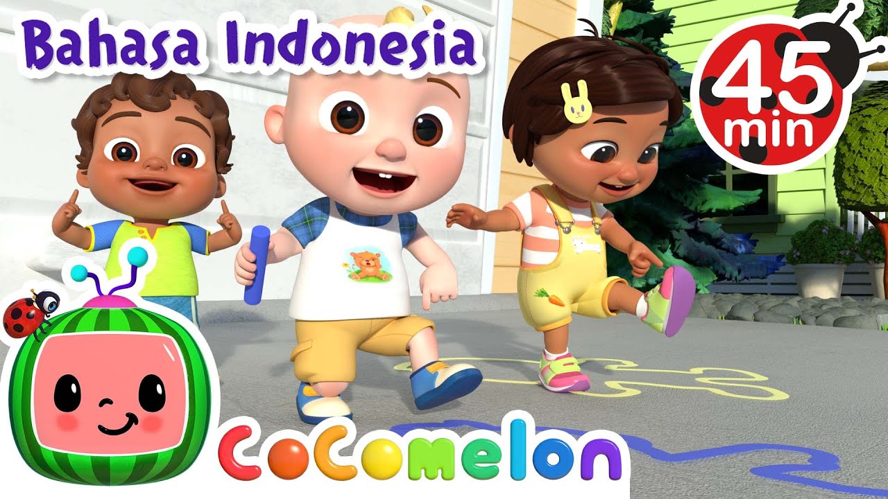 Kepala Pundak Lutut Kaki | CoComelon Bahasa Indonesia - Lagu Anak Anak | Lagu Klasik