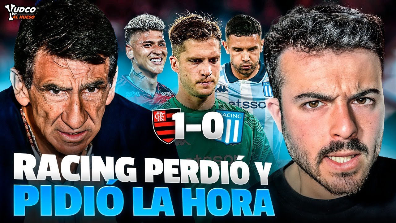 &iexcl;COSTAS SE TIR&Oacute; ATR&Aacute;S Y LO SALV&Oacute; CAMBESES! 🔥 Racing PERDI&Oacute; 1-0 vs Flamengo y sigue con vida
