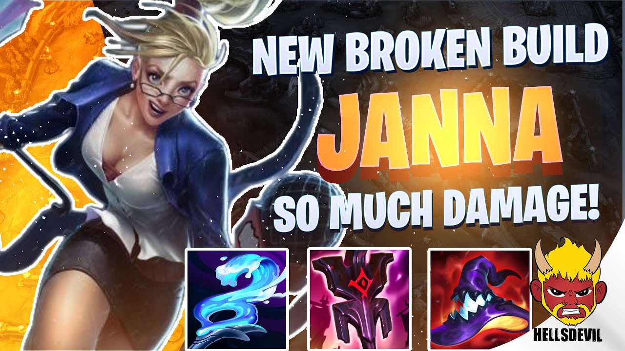 WILD RIFT | NEW BROKEN JANNA BUILD! SO MUCH DAMAGE | Challenger Janna Gameplay | Guide & Build