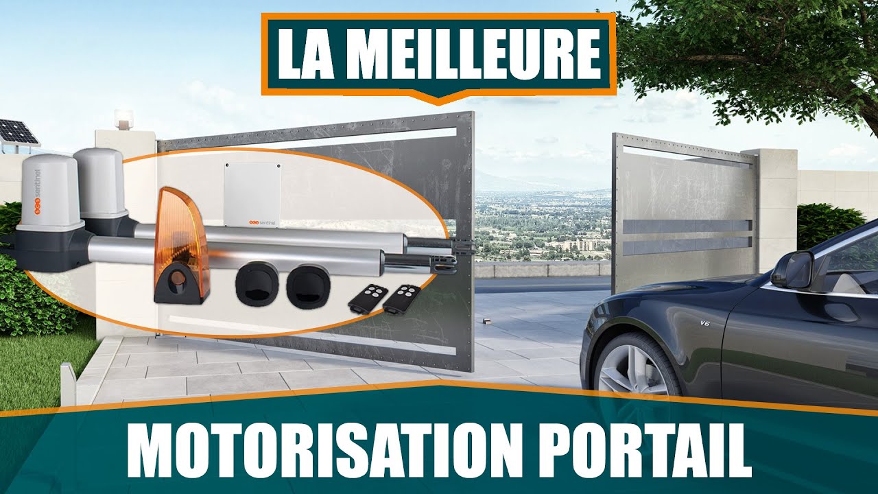 LA MEILLEURE MOTORISATION POUR PORTAIL BATTANT - SCS SENTINEL OPENGATE 1 MVE0100