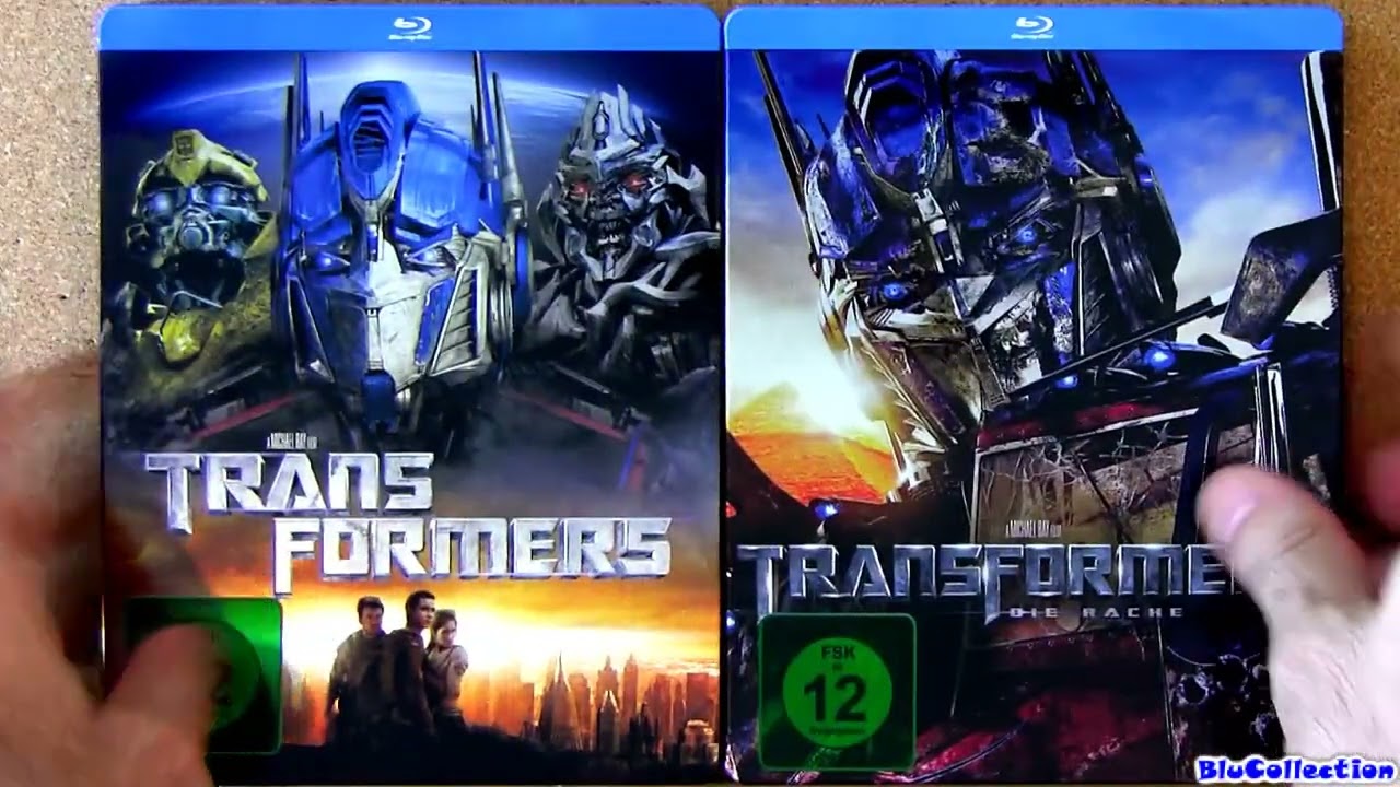 Transformers blu ray steelbook collection Dark of the Moon unboxing review