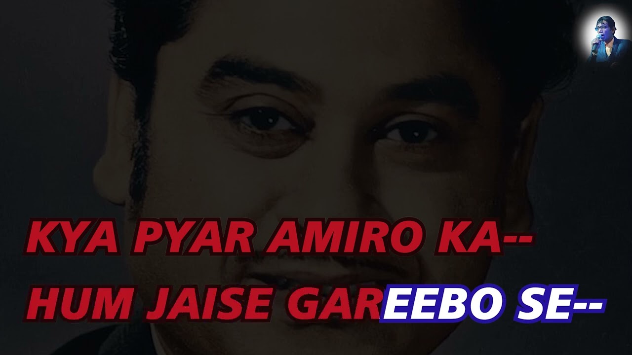 Jane Do Mujhe Yaaro, Kishore Kumar, Scrolling Lyrics