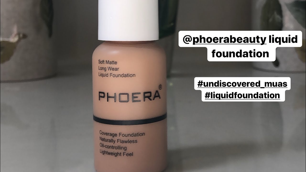 Phorea Beauty Liquid Foundation First Impressions, Try On, & Semi Day Wear Test