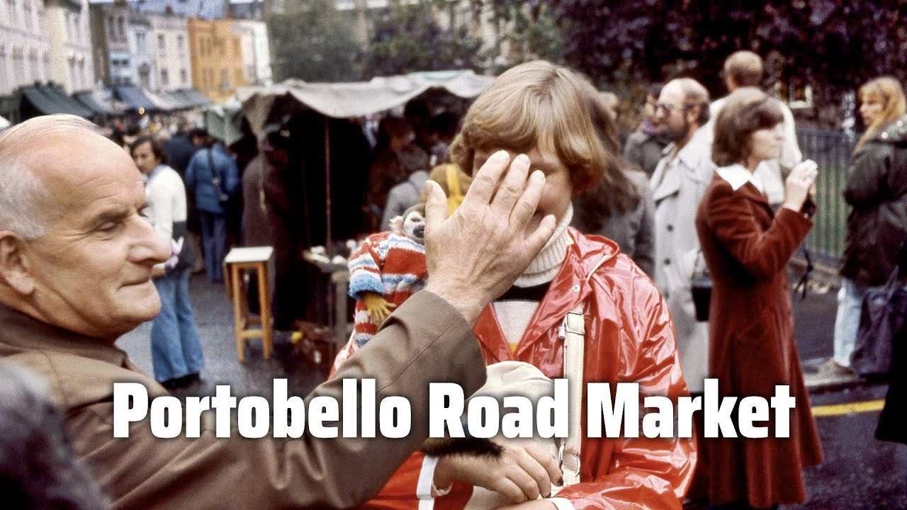 Portobello Road Market: A Glimpse into 1977 London